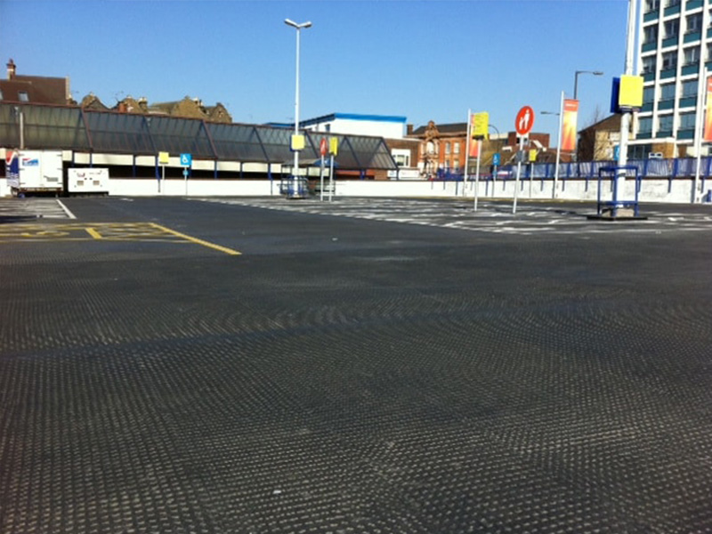 Sainsbury's-London-mastic-asphalt-car-park-2